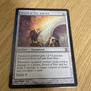 火と氷の剣 MTG 1枚