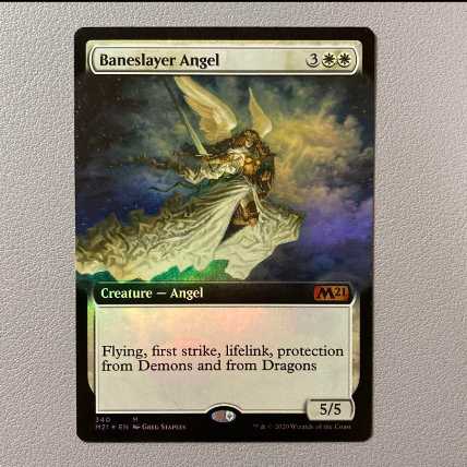 MTG M21 悪斬の天使 1枚