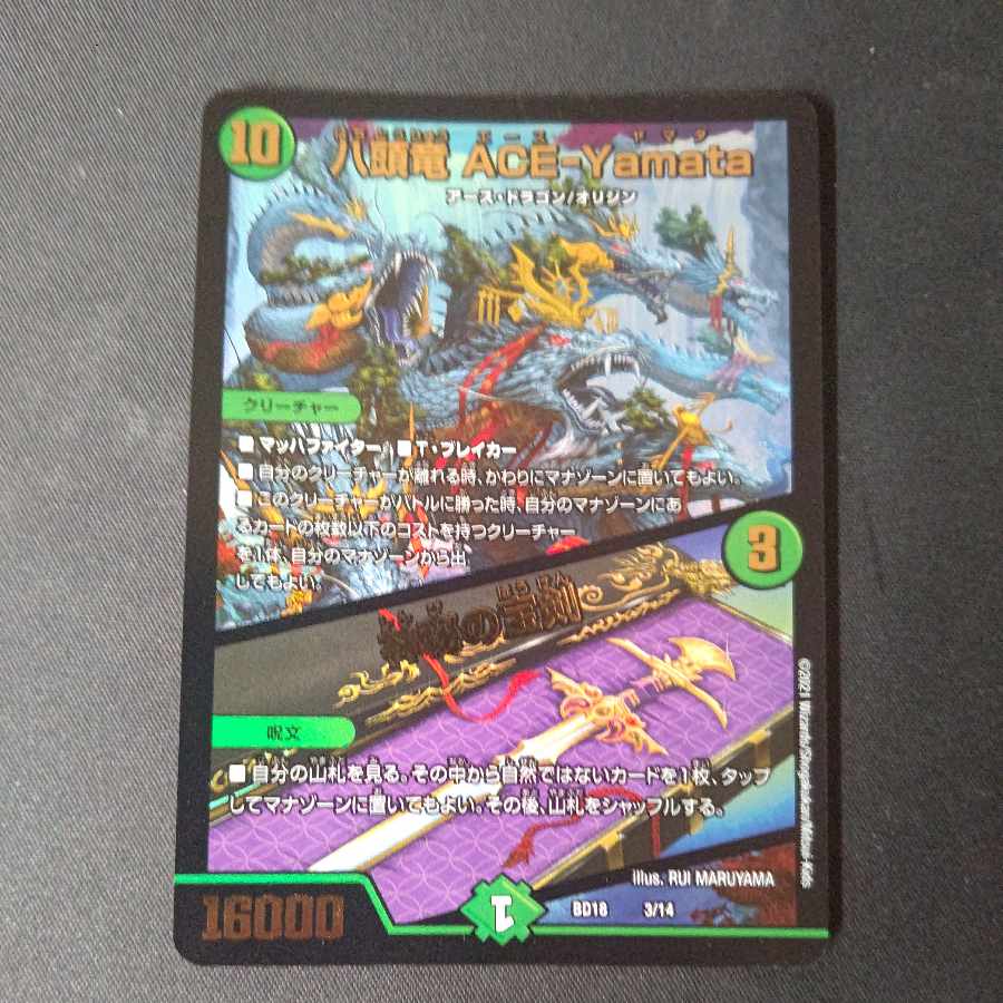 Eight-headed Dragon ACE-Yamata|Mysterious treasure sword