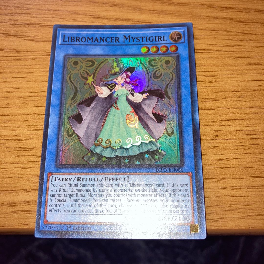 English Libromancer Mystigirl Super Rare with extras