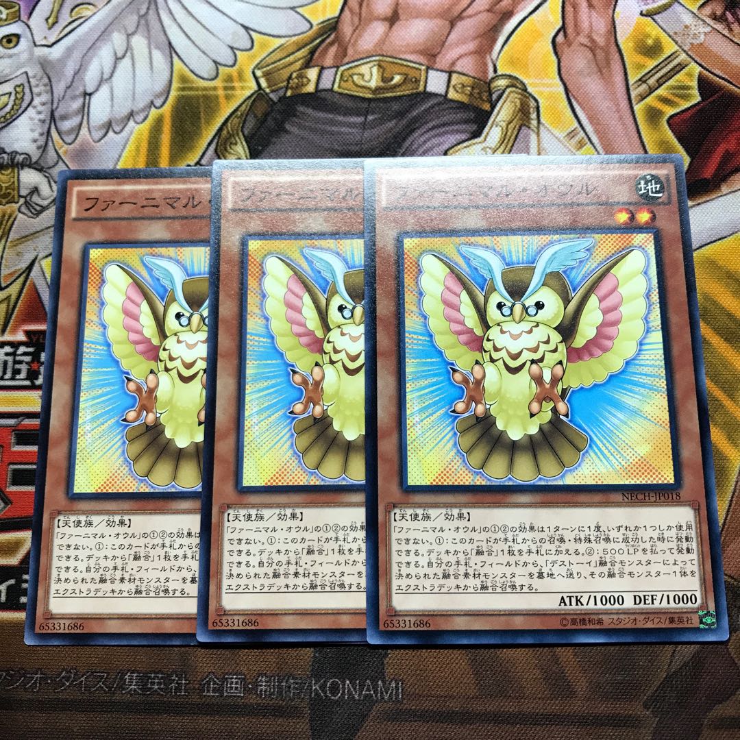 ファーニマル・オウル　3枚セット