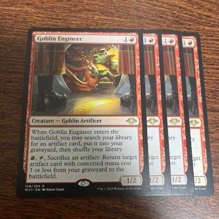 MTG  ゴブリンの技師 1枚