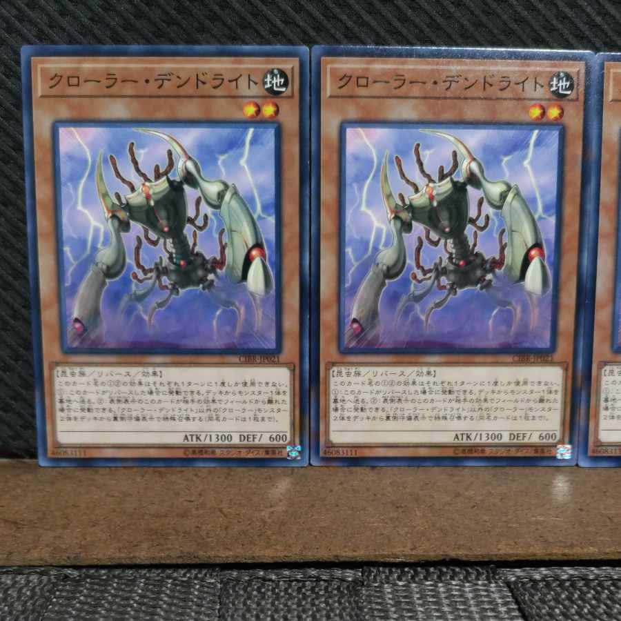 【ぽぽたん】遊戯王 #2297 クローラー・デンドライト ノーマル 3枚