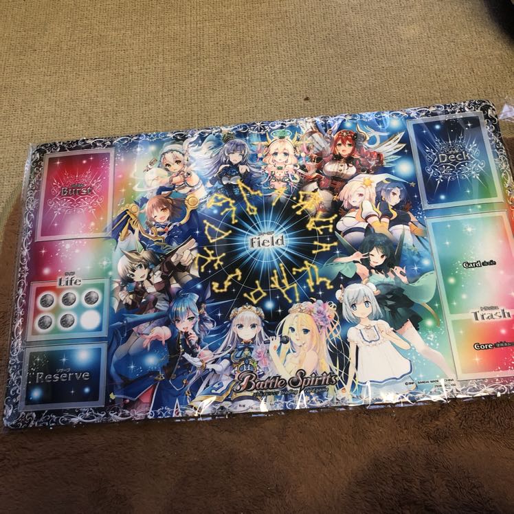 バトルスピリッツ プレミアムディーバbox チョコレート大作戦 プレイマット 1枚