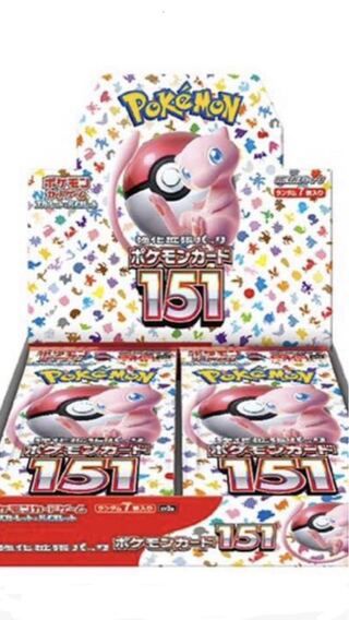 Pokémon card 151 1box with shrink