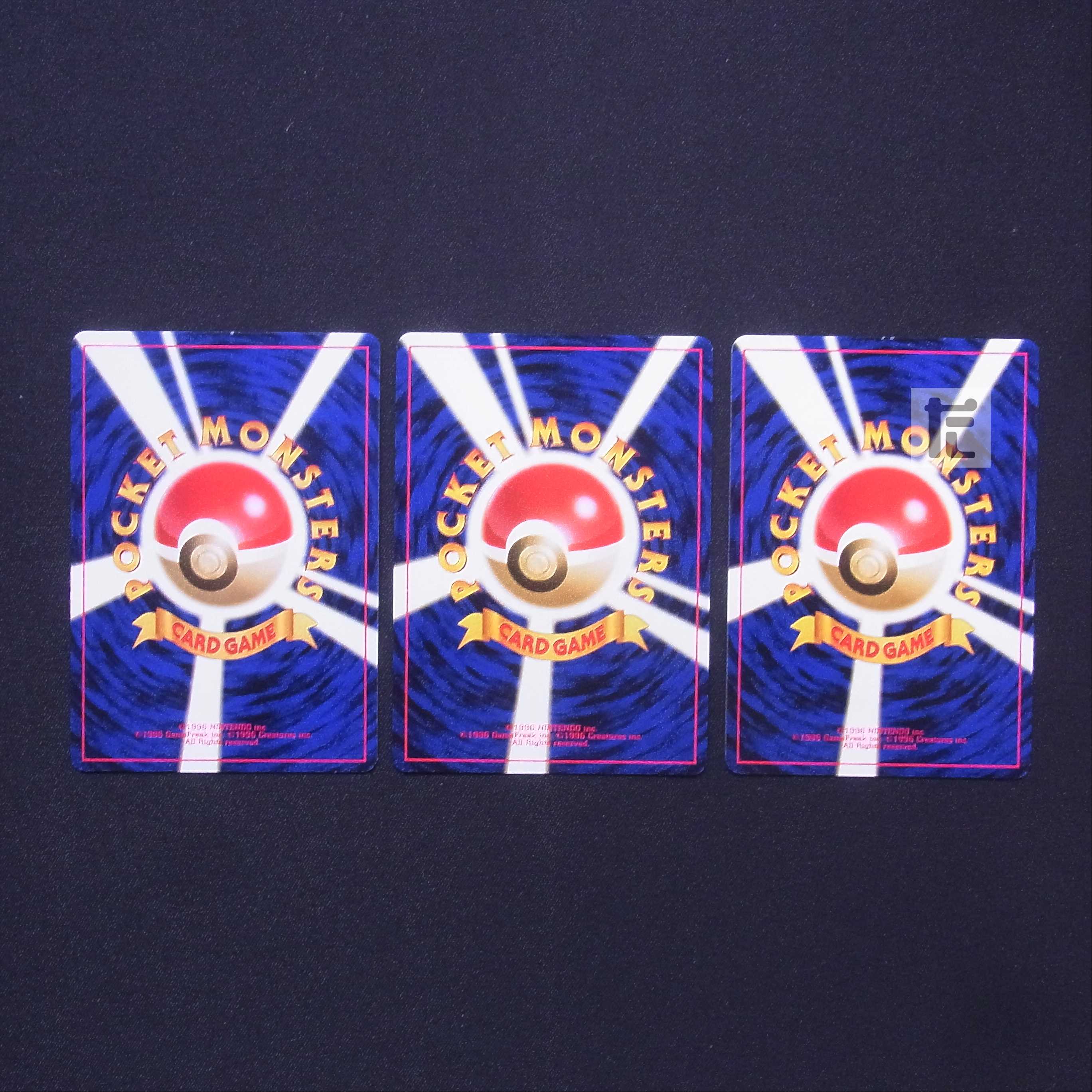 Eevee/Espeon/Umbreon old back premium file, set of 3/managed by MP6520