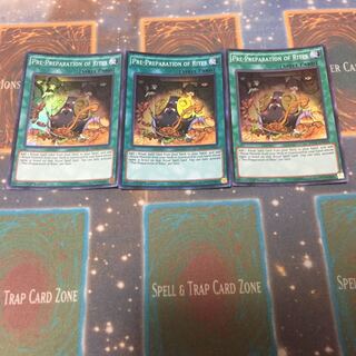 儀式の下準備 3枚 英語 米版 スーパー