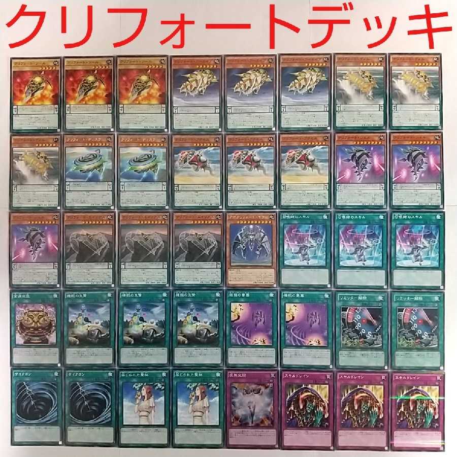 【遊戯王 デッキ】クリフォートディスク 召喚師のスキル 虚無空間 スキルドレイン