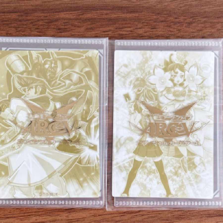 Yu-Gi-Oh! Hiiragi Yuzuko Gongenzaka Noboru Clear Case 2 Unopened 2枚