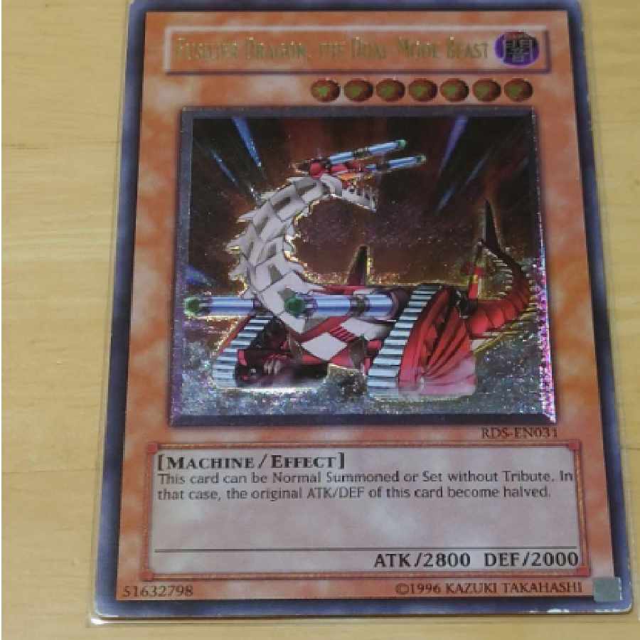 Yu-Gi-Oh! English Fusilier Dragon, the Dual-Mode Beast Relief