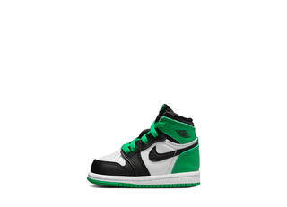 Nike Td Air Jordan 1 Retro High OG "Celtics/Black and Chansey Green" (2023) 27.5cm