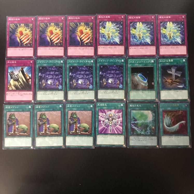 アダマシアデッキ 1枚