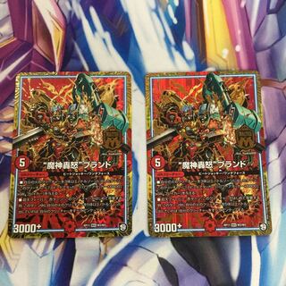 ”魔神轟怒“ブランド2枚【84873-38】