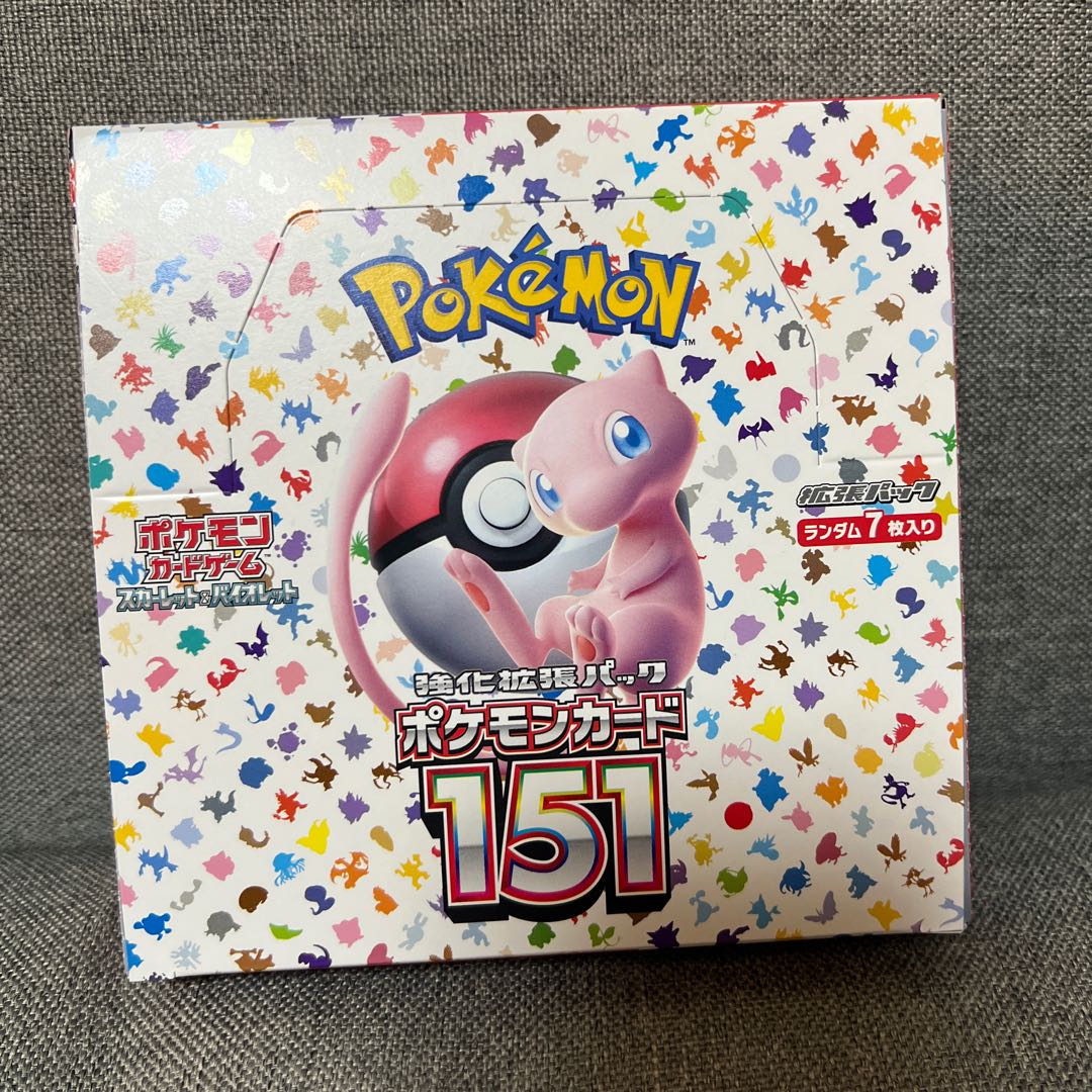 Enhanced Expansion Pack "Pokémon Card 151 (Ichigoichi)" Unopened Box PK-430 1BOX