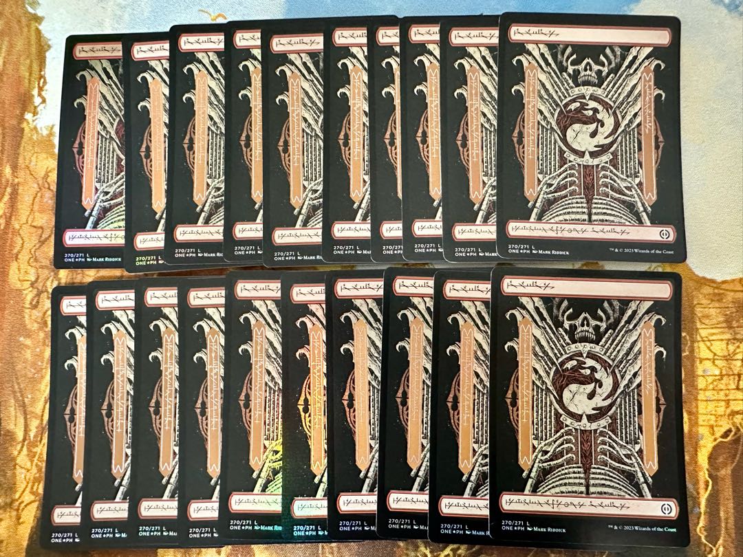 Basic Land Mountain 20 foil Phyrexian