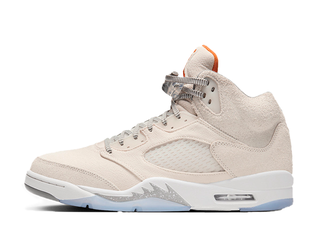 ナイキ エアジョーダン5 レトロ SE "クラフト" オレウッドブラウン/セーフティオレンジ/セイル 27cm