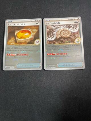 Fossil of an old koura (Poke Ball pattern/mirror spec.) C 155/165