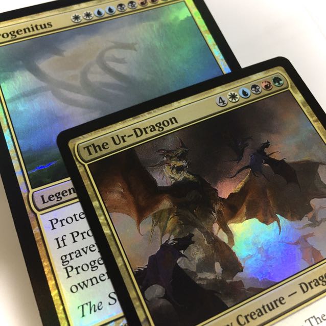 【Foil】始祖ドラゴン(C17)／大祖始(MMA)