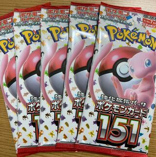 Enhanced Expansion Pack "Pokémon Card 151 (Ichigo Ich)" PK-499 5 packs