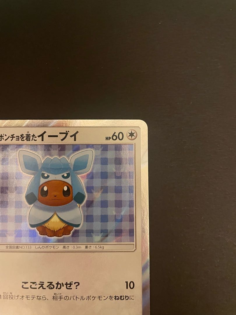 Eevee Glaceon in a poncho