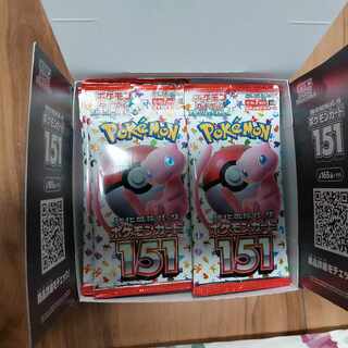 強化拡張パック「ポケモンカード151（イチゴーイチ）」 未開封BOX PK-430 1BOX