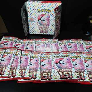 強化拡張パック「ポケモンカード151（イチゴーイチ）」 未開封 1BOX