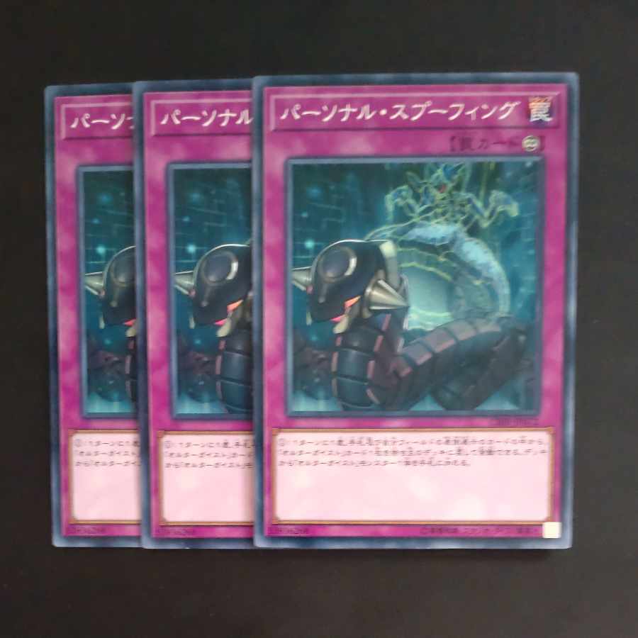 パーソナル・スプーフィング ノーマル JP072✕3 【木林堂】