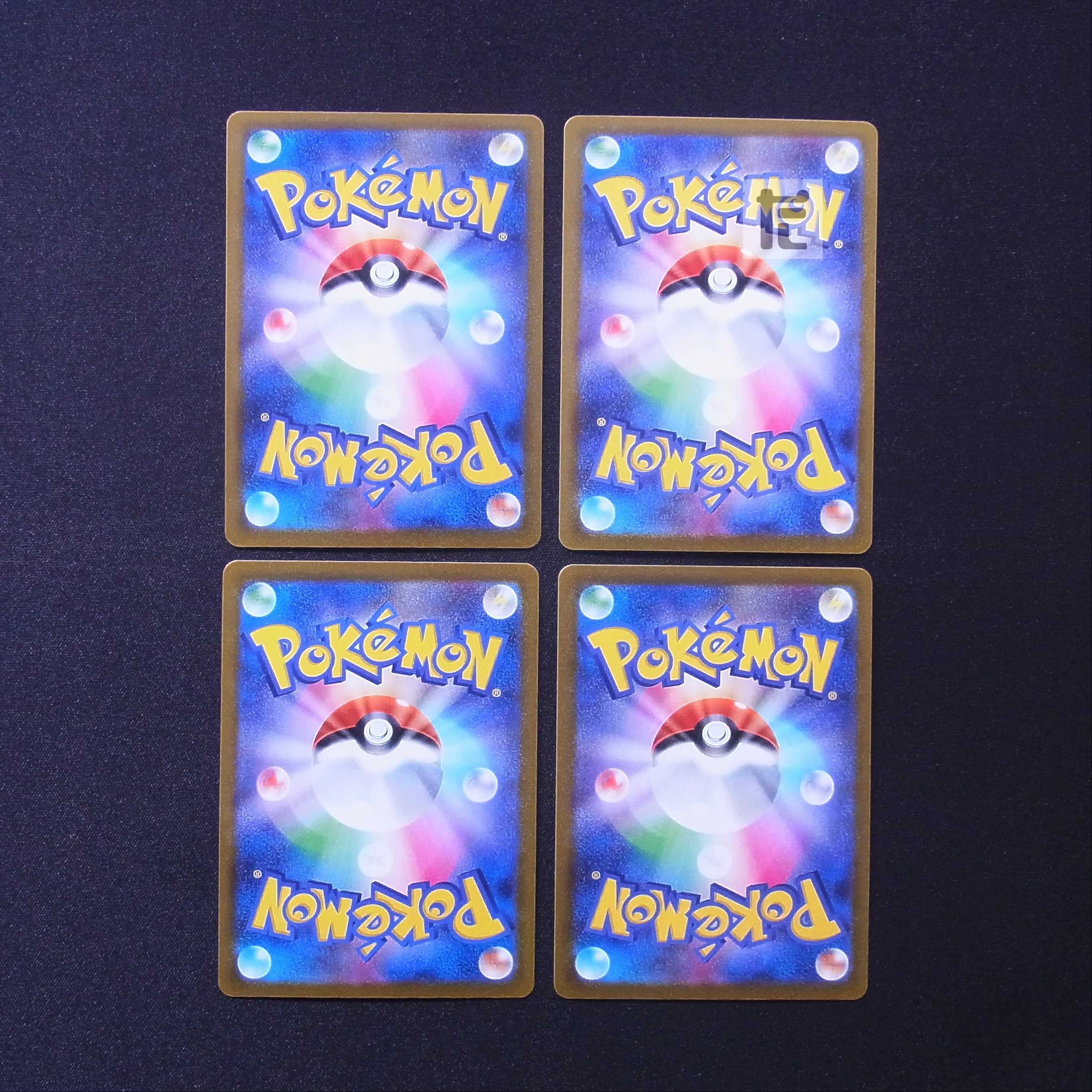 イーブイ/シャワーズ/サンダース/ブースター CHR 4枚セット/管理:MP6692/管理:MP6692