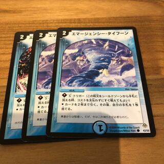 エマージェンシータイフーン3枚