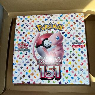 ポケモンカード 151 未開封BOX【シュリンク付き】