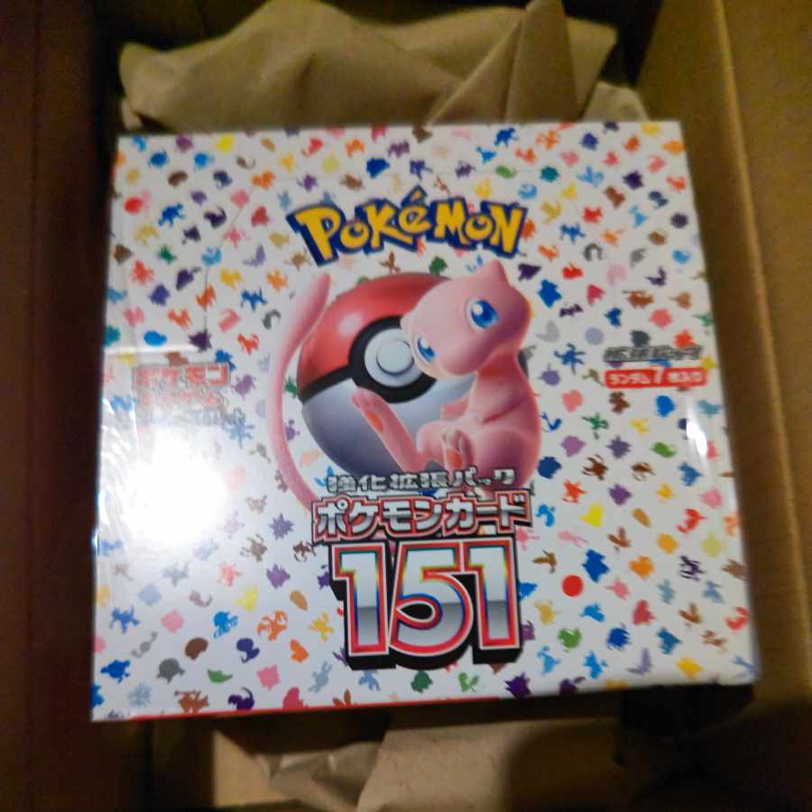 ポケモンカードゲーム151未開封BOX