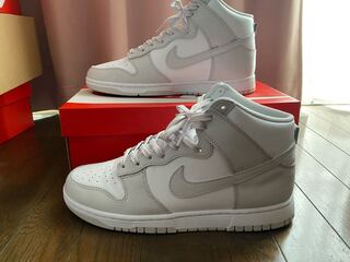 ナイキ ダンク ハイ レトロ "バスト グレー" バスト グレー/ホワイト 28.5cm