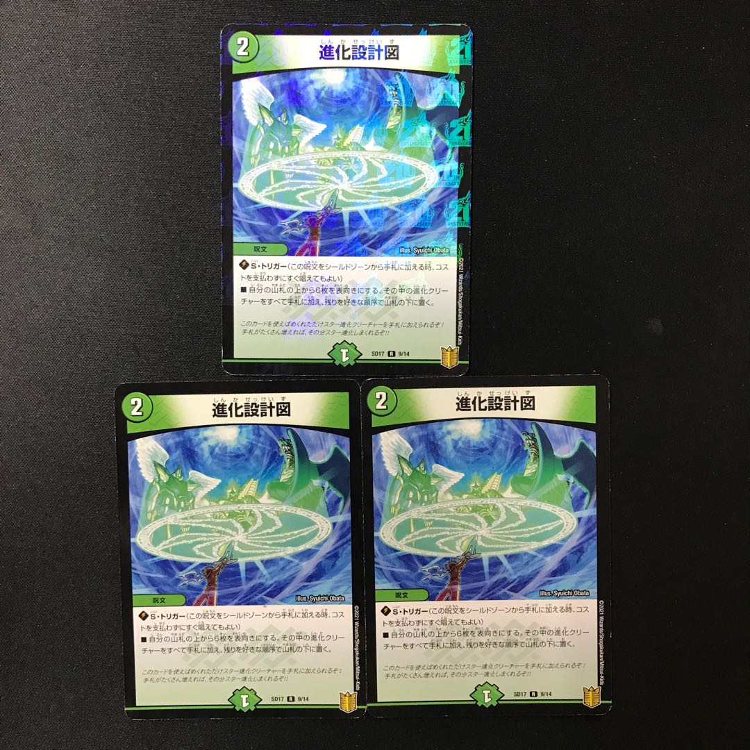 Evolutionary blueprint R-foil 9/14