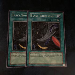 黒い旋風　英語　ノーマル　2枚