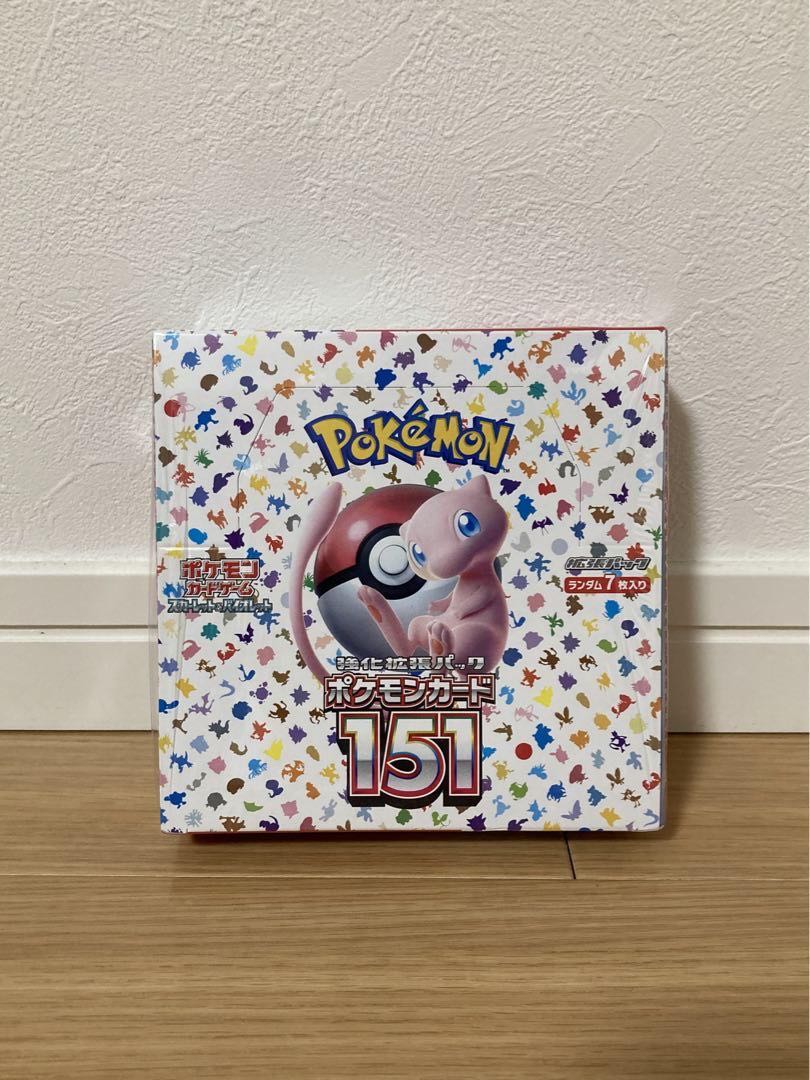 強化拡張パック「ポケモンカード151（イチゴーイチ）」 未開封BOX 1BOX