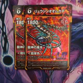 蟲神器　リュウジンオオムカデ　2枚セット