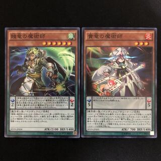 賎竜　貴竜の魔術師　スーパー　1枚ずつ