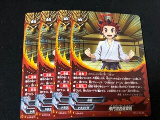 バディファイト　未門流合気柔術　4枚セット