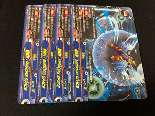 バディファイト　銀殺符MIRRORS SPACE 4枚セット