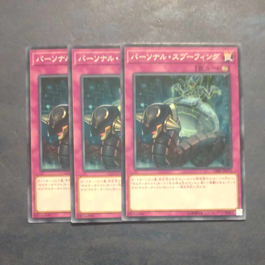 パーソナル・スプーフィング ノーマル JP072✕3 【木林堂】