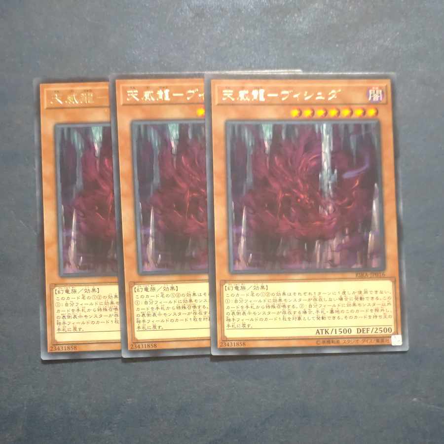 天威龍-ヴィシュダ レア JP016✕3 【木林堂】