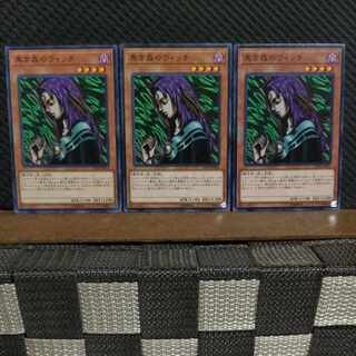 【ぽぽたん】遊戯王  #2325  黒き森のウィッチ  ノーマル  ３枚
