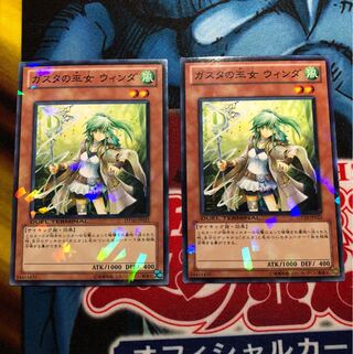 遊戯王【ガスタ】デッキ ガスタの巫女ウィンダ スリーブ付 即日発送！【ガスタ】デッキ 遊戯王 ガスタの巫女ウィンダ