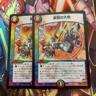 蒼龍の大地 2枚セット