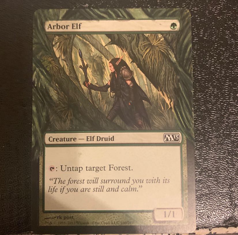 MTG 東屋のエルフ 拡張アート