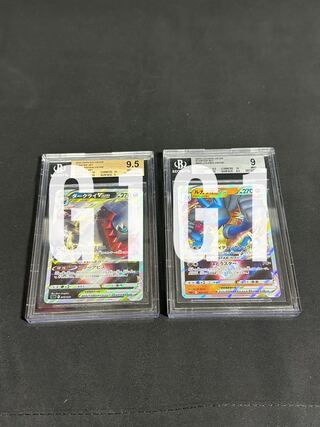 [BGS鑑定品-セット品]ポケモンカード ダークライVSTAR、ルカリオVSTAR(2枚セット)
