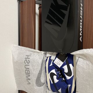 アンブッシュ × ナイキ ダンク ハイ"ディープロイヤル" ディープロイヤル/ブラック/ホワイト 28.5cm