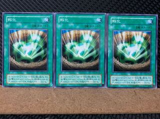 【ぽぽたん】遊戯王 6164 孵化 3枚 ノーマル