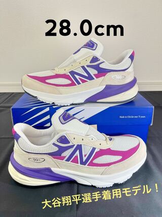 【新品未使用】ニューバランス 990V6 "マゼンタポップ/ホワイト/ピンク" 28cm