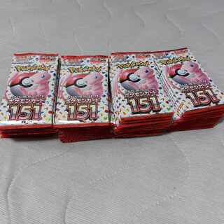 強化拡張パック「ポケモンカード151（イチゴーイチ）」 50パック 2BOXと10パック 1BOX